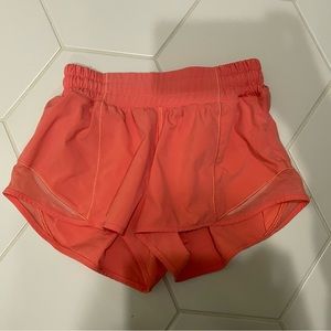 COPY - Lulu coral shorts size 2 2.5 in